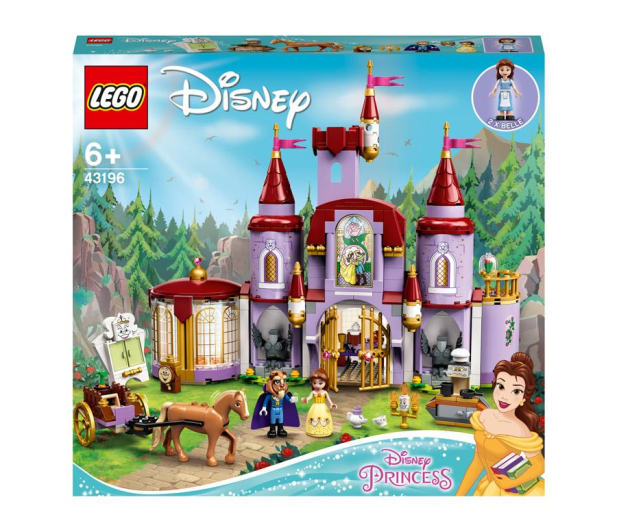 LEGO Disney Princess 43196 Zamek Belli i Bestii - 1020011 - zdjęcie